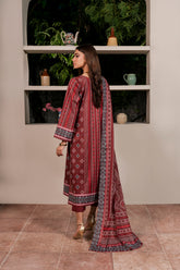 Resham Unstitched Cambric 3 Pcs Printed Suit D741